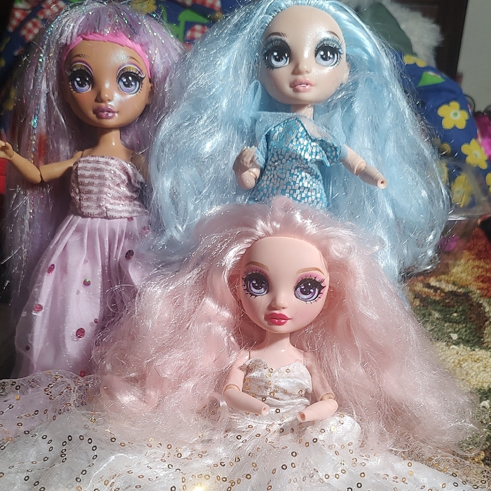 Rainbow High Bella Parker, Gabriella Isley, Avery Styles